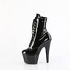 Pleaser - ADORE1020GP Platform Boots, Pole dance shoes - Black Product image